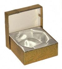 Assorted Colors Shiny Cardboard Bangle/Watch Box with a Bow