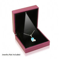 Leatherette LED Earring/Pendant Box