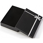 Cardboard Necklace Box with a Bow