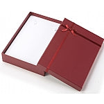 Cardboard Necklace Box with a Bow