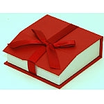 Linen Paper Bangle/Watch Box with Magnetic Closure