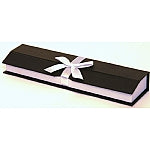 Linen Paper Bracelet Box with Magnetic Closure