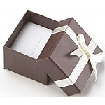 Cardboard Ring Box with a Bow