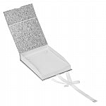 High Quality Paper Necklace Box with Magnetic Bow Closure