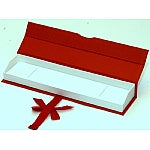 Linen Paper Bracelet Box with Magnetic Closure