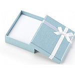 Cardboard Pendant Box with a Bow – Novel Box