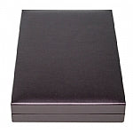 Purple Leatherette Necklace Box