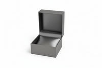 Silver Leatherette Watch/Bangle Box