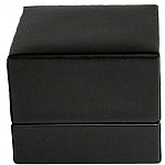 Black Leatherette Ring Clip Box