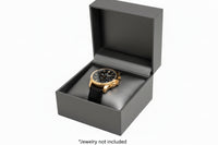 Silver Leatherette Watch/Bangle Box