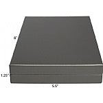 Silver Leatherette Necklace Box