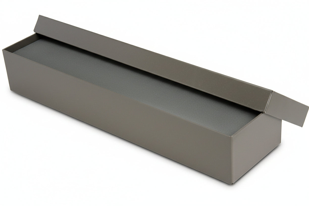 Silver Leatherette Bracelet Box