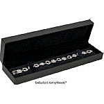 Black Leatherette Bracelet Box