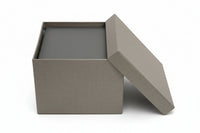 Silver Leatherette Watch/Bangle Box