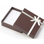 Cardboard Utilities Box with a Bow