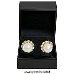 Black Leatherette Earring Tree Box