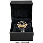 Black Leatherette Watch/Bangle Box