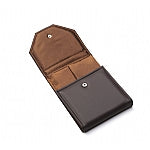 Chocolate Leatherette Large Pearl Folder