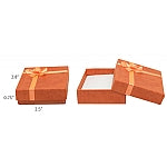 Assorted Colors Cardboard Pendant Box with Bow