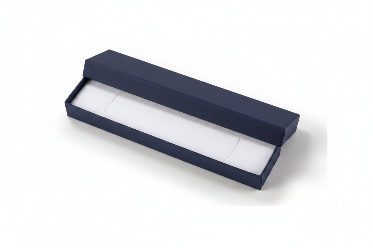 Navy Blue cardboard box