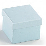 Light Blue Leatherette Necklace Box