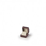 Leatherette Roll Top Stud Earring Box