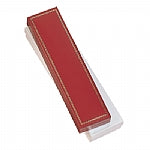 Leatherette with Gold Rim Bracelet Box