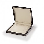 Leatherette Roll Top Necklace Box