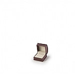 Leatherette Roll Top Ring Box