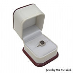 Rosewood Veneer Premium Wood Ring Box