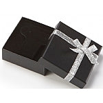 Cardboard Earring Tree Box with a Bow