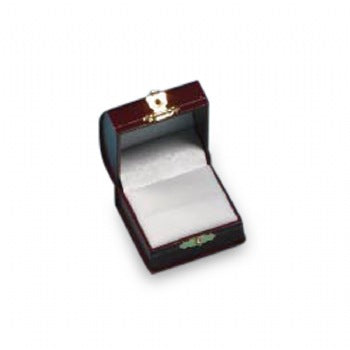 Leatherette Domed Ring Box