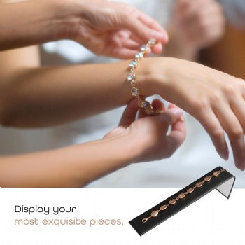 Novel Box Slim Bracelet & Watch Jewelry Display Ramp