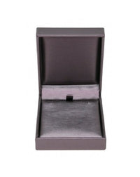 Purple Leatherette Large Pendant Box