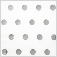 Silver Hots Spots Reflections Satinique Tissue Paper