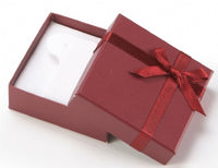 Cardboard Earring Tree Box with a Bow