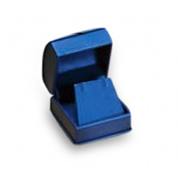 Leatherette Roll Top Stud Earring Box