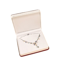 Rosewood Veneer Premium Wood Large Necklace Box