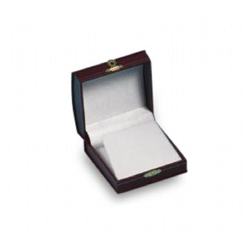 Leatherette Domed Large Earring/Pendant Box