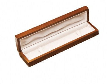 Classic Premium Brown Hardwood Bracelet/Watch Box