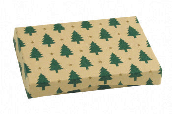 Little Trees/Kraft Presentation Pop-Up Gift Card Box