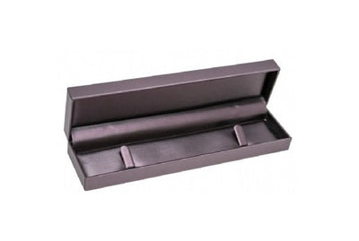 Purple Leatherette Bracelet Box