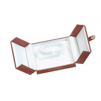 Leatherette Double Door Bangle/Watch Box