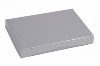 Silver Metallic Presentation Pop-Up Gift Card Box