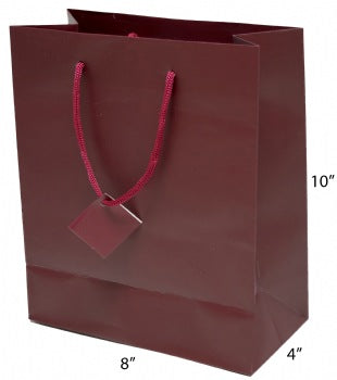 Matte Euro Tote Bags w Rope Handles (x100)