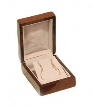 High Veneer Premium Wood Pendant/Earring Box