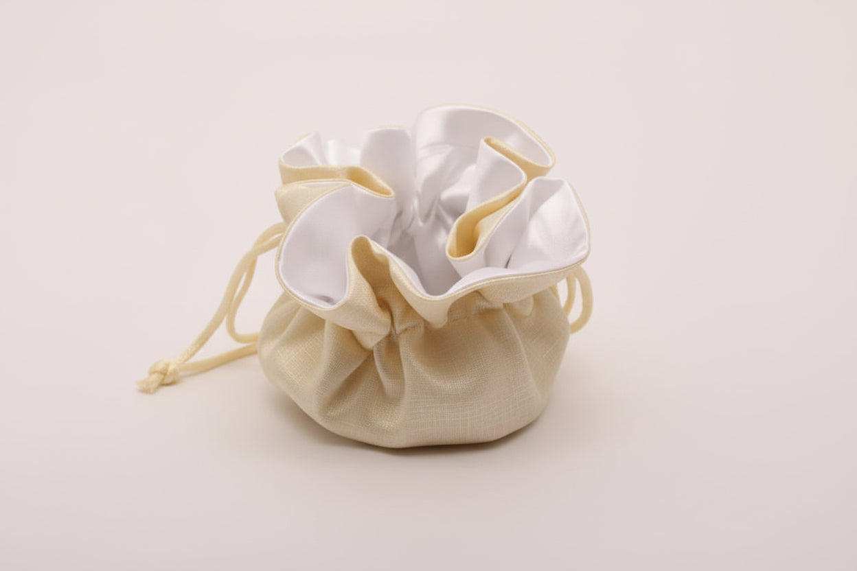 Reversible Satin Flower Wrapper Small