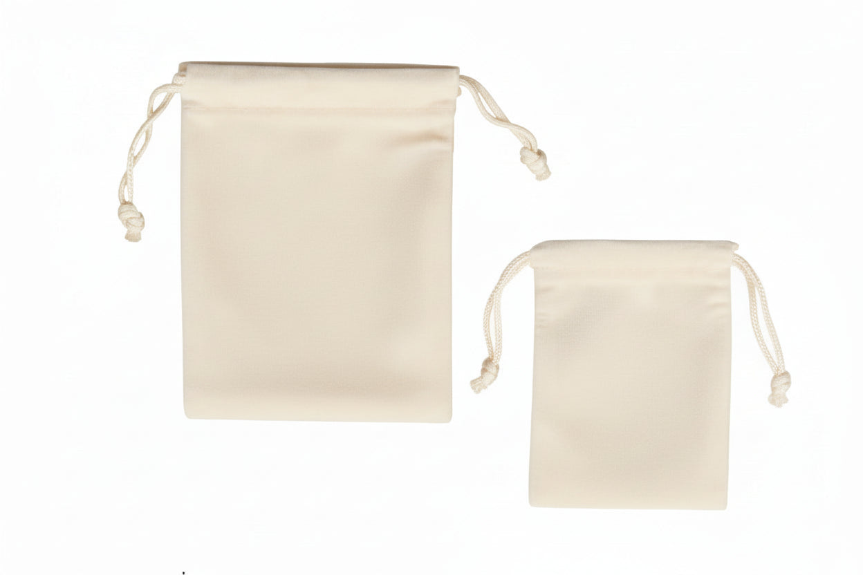 Velour Drawstring Pouch Large