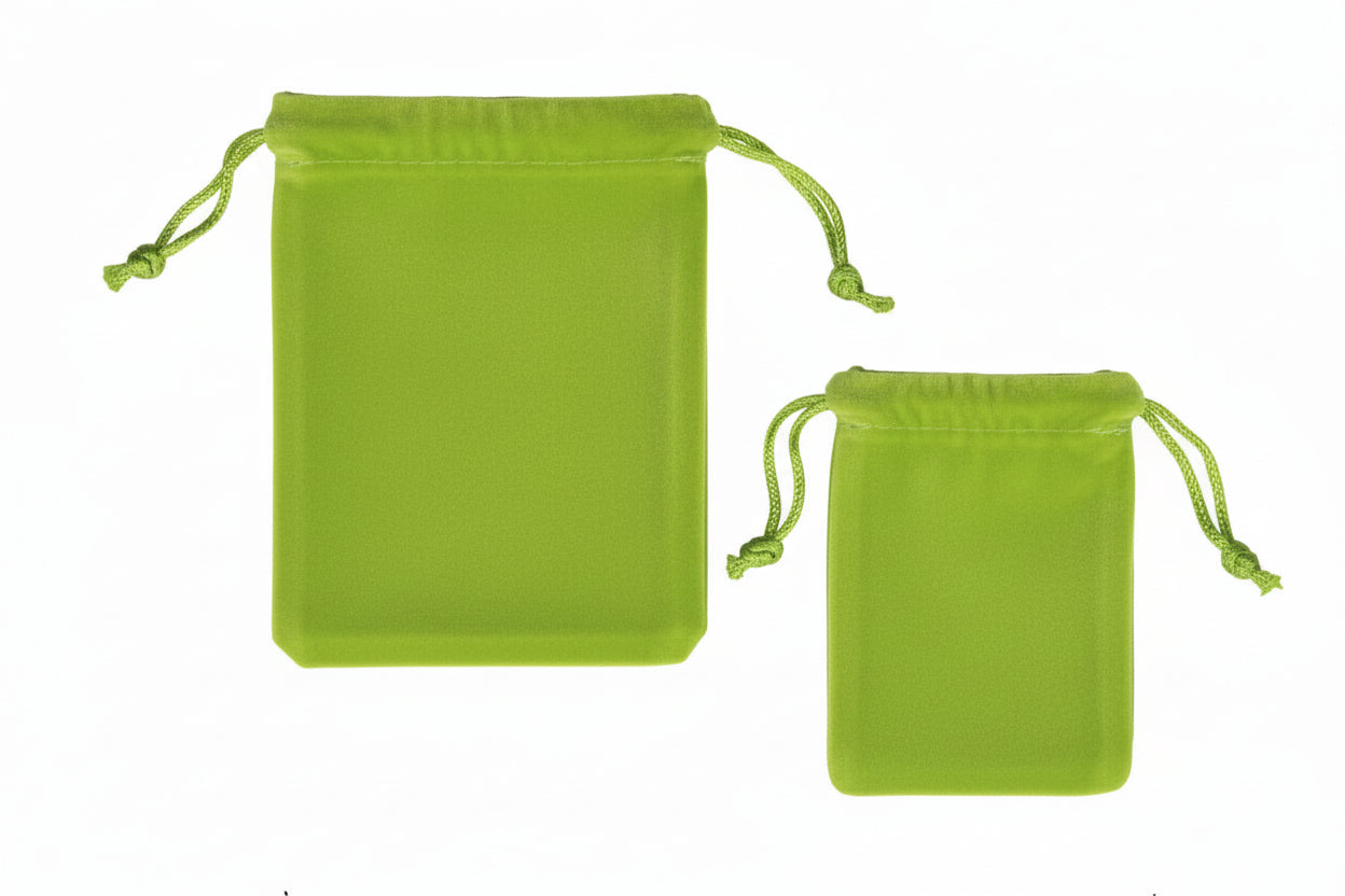 Velour Drawstring Pouch (O)