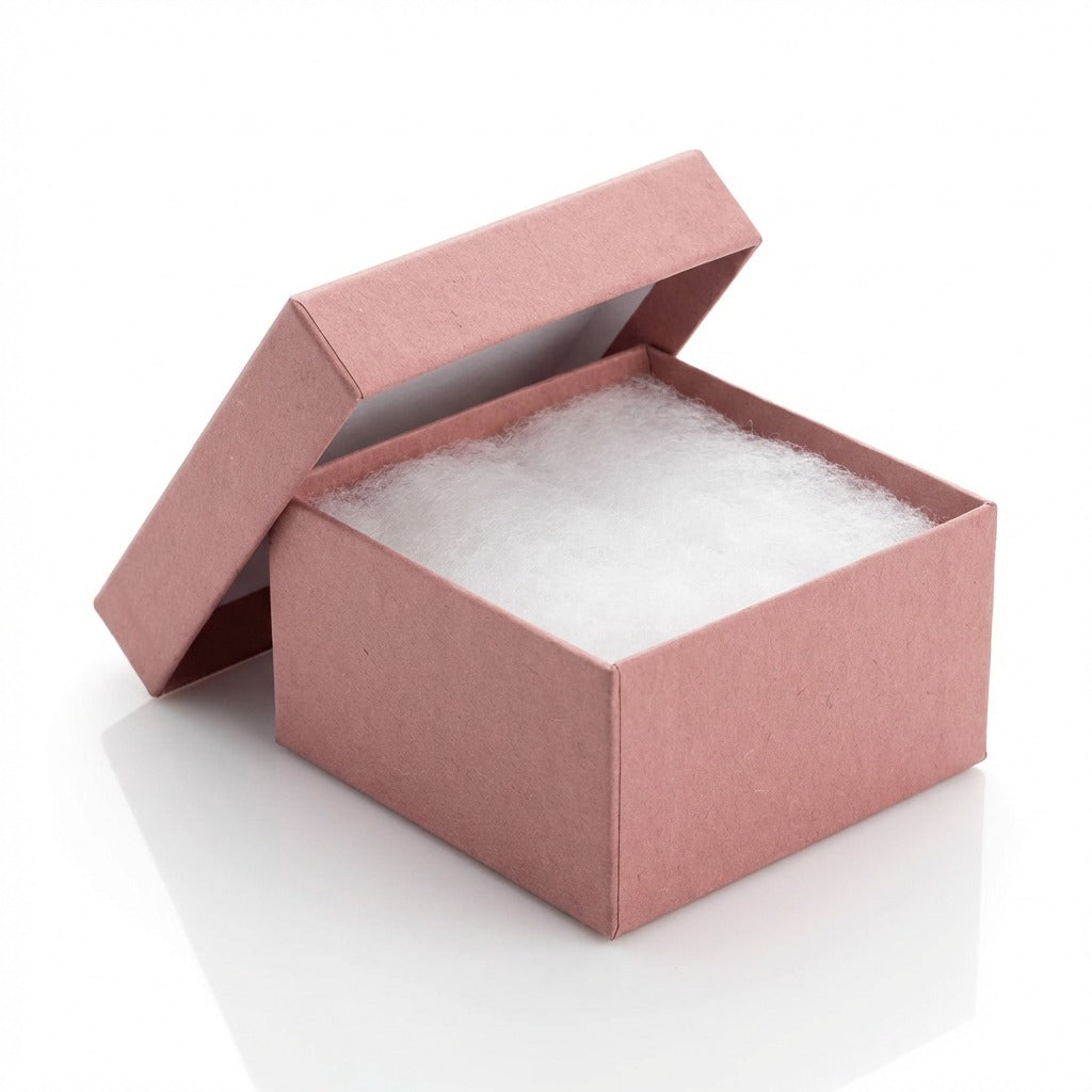 Superior Kraft Color Box (x100) - 3 1/2 x 3 1/2 x 7/8 - Made in USA